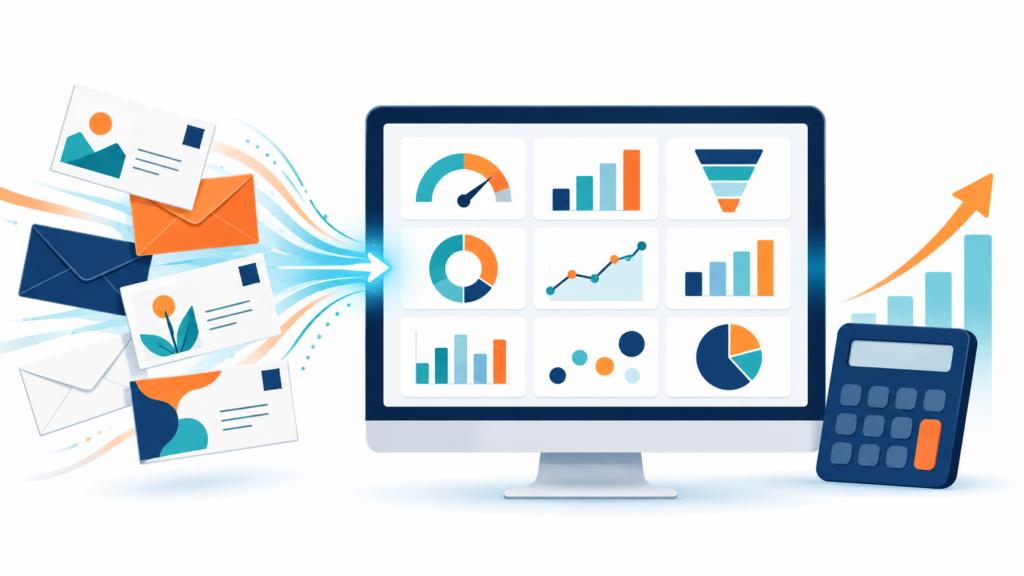 Direct Mail Analytics and ROI Dashboard